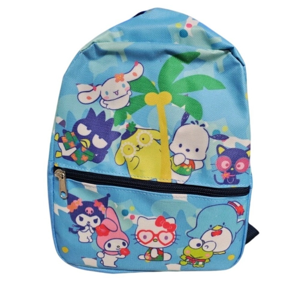 Sanrio Hello Kitty and Friends Mini‎ Backpack Tropical Blue Kawaii NWT